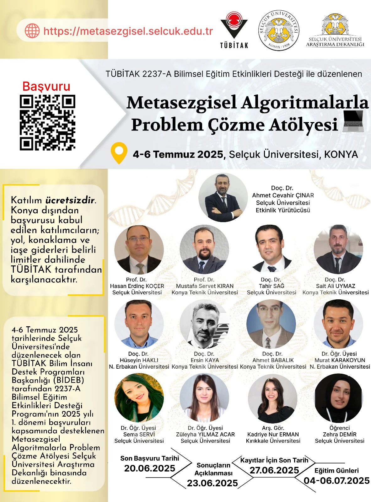 Metasezgisel Algoritmalarla Problem Çözme Atölyesi